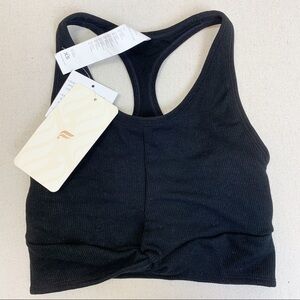 Fabletics Kinsley Front Knot Seamless Bra Crop top NWT